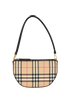 Olympia Pouch, &pound;395, Handbags, Beige, Canvas, Front view